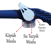 Araç Yıkama Köpürtme Tabancası Bahçe Sulama 8 Fonksiyonlu Deterjan Hazneli Hortum Bağlantılı 1 Adet - 2