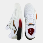 Joma Point Erkek Beyaz Toprak Kort Tenis Ayakkabısı TPOIS2532C - 4