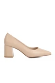 Aspor Bej Kadın Topuklu Ayakkabı thumbnail 1
