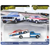 Nessiworld Team Transport 66 Chevelle 72 Chevy Ramp Truck - 2
