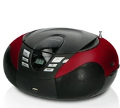 LENCO SCD-37 USB Kırmızı - Taşınabilir FM Radyo CD ve USB oynatıcı - Kırmızı - 6