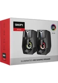 SNOPY USB GAMİNG SPEAKER - 4