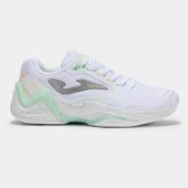 Joma Set Kadın Beyaz Toprak Kort Tenis Ayakkabısı TSELS2502C - 1