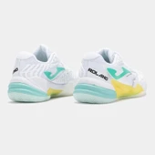 Joma Roland Kadın Beyaz Toprak Kort Tenis Ayakkabısı TROLLS2532C thumbnail 4