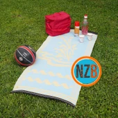 Hasır Halı Kilim Piknik Cami Park Plaj Bahçe Balkon Teras Kamp Outdoor Karavan Mat 60x140 cm Plastik - 3