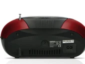 LENCO SCD-37 USB Kırmızı - Taşınabilir FM Radyo CD ve USB oynatıcı - Kırmızı - 5