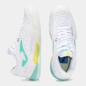 Joma Roland Kadın Beyaz Toprak Kort Tenis Ayakkabısı TROLLS2532C thumbnail 2