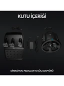 Logitech G G923 Driving Force Yarış Direksiyonu, Aşamalı Fren Pedalı, Alüminyum, Çelik ve Deri Yapı, PS3/PS4/PS5/PC ile Uyumlu, Trueforce Teknolojisi, Aşamalı Fren Pedalı, Siyah - 3