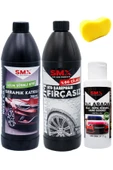 SMX Seramik Katkılı Hızlı Ve Pratik Cila / Cilalı Oto Şampuanı / Hare Giderici / Yıkama Süngeri thumbnail 1