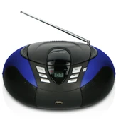 LENCO SCD-37 USB Mavi - Taşınabilir FM Radyo CD'si ve USB oynatıcı - Mavi - 3