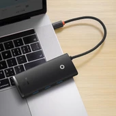 Baseus Lite WKQX040001 100 W Type-C Laptop Docking Station Outlet - 5