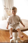 Vizon Bisiklet Yaka Oversize T-shirt Bebek - Çocuk - 2