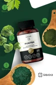 Erbatab Puritex (Kişniş - Spirulina - Brokoli - Klorella) 60 Kapsül thumbnail 4