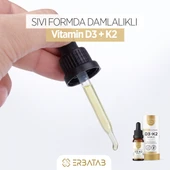 Erbatab D3-K2 20 ML( D3K2 , D vitamini , K vitamini ) thumbnail 6