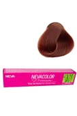 NEVA COLOR Nevacolor Tüp Boya 6.07 Bronz Kahve X 2 Adet + Sıvı Oksidan 2 Adet - 1