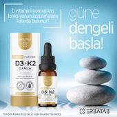 Erbatab D3-K2 20 ML( D3K2 , D vitamini , K vitamini ) thumbnail 7