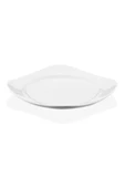 GastroPlast  6 Adet 30 Cm Kare Düz Tabak ( Kırılmaz , Sararmaz , Ömürlük Plastik Polikarbon Malzeme ) - 1