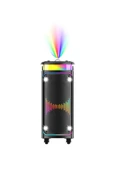 Torima DR-8816 Siyah Çift Mikrofonlu RGB Ledli Taşınabilir Bluetooth Hoparlör Parti Speaker - 3