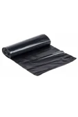 Siyah Ekstra Kalın J250 Jumbo Boy Çöp Poşeti 80x110 cm 10 lu Rulo 20 Paket 200 Adet - 3