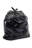 240 Litre Siyah Hantal Konteyner Çöp Torbası - 100 X 150 Cm. - 600 Gr. - 10 Adetlik 20 Rulo - 6