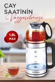 Torima TY-S888-049 Cam Çay Makinesi Kettle Ledli 1500W 1.8L Su Isıtıcı - 2