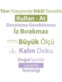 Turco Doğadan Yer Temizlik Havlusu Lavanta 50 Yaprak x 4 adet (200 Yaprak) - 6