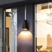 CATA CT-7063 Malta LED Bahçe Aplik Sıva Üstü Gün Işığı beyaz dış mekan aydınlatma 3200K Antrasit kasa 6W - 5