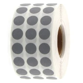 İŞARETLEME NOKTA Etiketi 10mm (5000 adet GRİ NOKTA Etiket) thumbnail 1