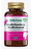 Shiffa Home Multivitamin Ve Multimineral - 30 Tablet - Kadın / Women - 1