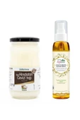 Shiffa Home Katı Hindistan Cevizi Yağı 330 ml. + Argan Ve Keratinli Saç Bakım Serumu 125 ml. - 1