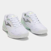 Joma Set Kadın Beyaz Toprak & Sert Kort Tenis Ayakkabısı TSELS2502AC - 2