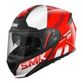 SMK GULLWING SUPERTOUR KIRMIZI GRİ ÇENE AÇILIR KASK thumbnail 1