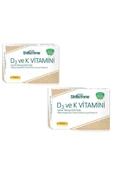 Shiffa Home D3 ve K Vitamini Softjel 30 Kapsul 2 Adet - 1
