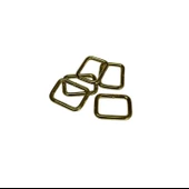 2 cm Kare Metal Halka, Çanta Sapı İçin Kare Halka 5 Adet - 4