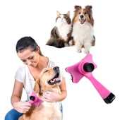 Otomatik Temizlenen Tuşlu Evcil Hayvan Fırçası Kedi Köpek Tarağı - 2