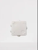 IŞILDAR Plastik Beyaz 85x85 Kare Atigron Buat Delikli + Plastik Rekorlu - 3