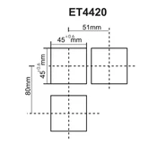 ENDA 48x48 -40...1700?C Derece Isı Kontrol Cihazı Dijital Termostat (Termokulp Hariç) - 3