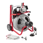 Rıdgıd 28103 K-400 Tamburlu Autofeed Kanal Açma Temizleme Makinesi - 1