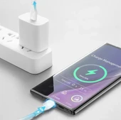 DUX DUCİS K-V Type C to Type-C PD 60W QC4.0 Hızlı Şarj Kablosu 1 Metre thumbnail 2