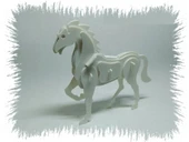3d At Plastik Puzzle Yapboz Montessori - 2