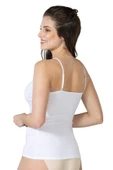 Beyaz Mı 1410 Modal Cotton Ince Askılı Atlet - 2