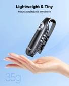 Boblov Cep Mini Vücut Kamerası Video ile: 128GB - Arka Klipsli, 1080P - 2