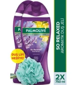 Palmolive Duş Jeli 500 Ml Relaxed Paket 2li +Lif Hediyeli - 1