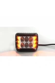 ASTRALED  1 Adet Kaput Üstü Offroad Projektör Sis Çalışma Lambası 12 Ledli 36 watt - 1