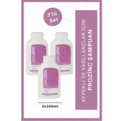 Prozinc Kepekli ve Yağlı Saçlar İçin Şampuan 3x300 ml 3 Al 2 Öde - 2
