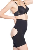 Siyah Mı 2032 Popo Açık Masajlı Boxer Korse thumbnail 2