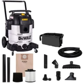 Dewalt DXV50S 1300W 50Lt Paslanmaz Islak ve Kuru Elektrikli Süpürge - 6
