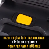 Dewalt DXV50S 1300W 50Lt Paslanmaz Islak ve Kuru Elektrikli Süpürge - 11