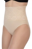 Ten Mı 2090 Önü Dantelli Yüksek Bel Slip Korse - 1