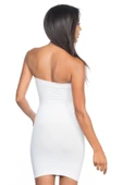 Beyaz Mı 5065 Straplez Elbise Korse - 2